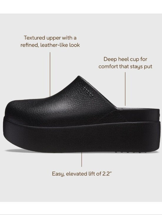 CROCS Shoes - CROCS Dylan Platform Clog Size 9US